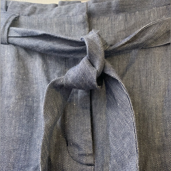 Express soft dress pants! Looks like denim; linen-like, but not linen! - Picture 2 of 6